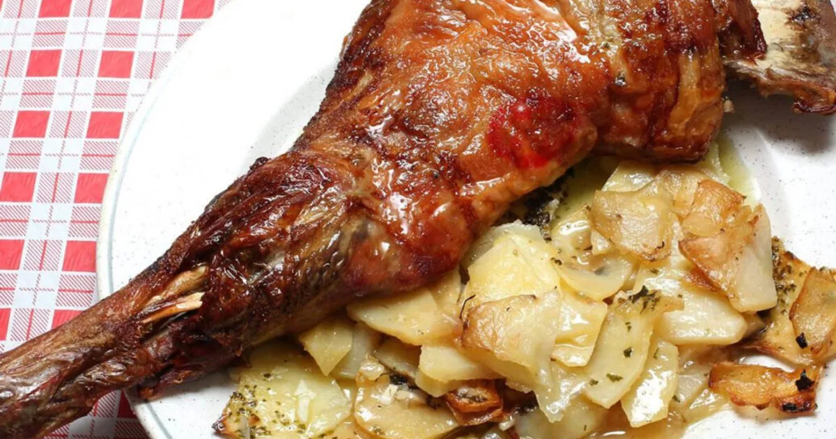 Ternasco d'Aragona agnello arrosto